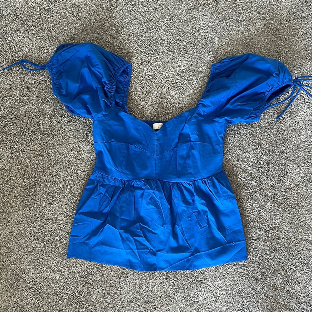 Lanco Bubble Sleeve Top